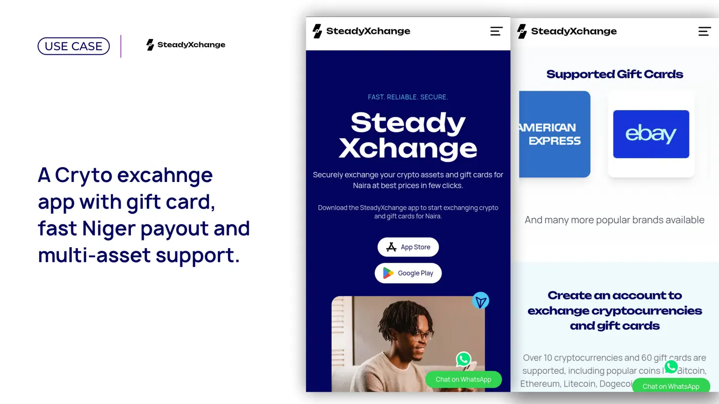 SteadyXchange product preview